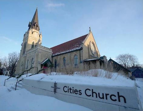 Anti-ICE Protest at Cities Church