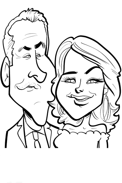 Bobby Morris Fun caricature live entertainment for birthday party, event, wedding, festival Atlanta
