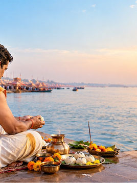 Pandit for Pind Daan in Prayagraj Pind Daan in Triveni Sangam - Vedaangam