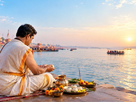 Pandit for Pind Daan in Prayagraj Pind Daan in Triveni Sangam - Vedaangam