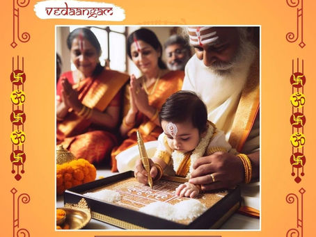 Aksharabhyasam - Honoring First Step in Your Child Learning Journey