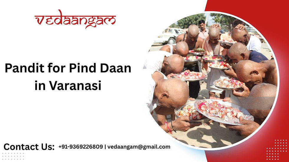 Pind Daan in Varanasi