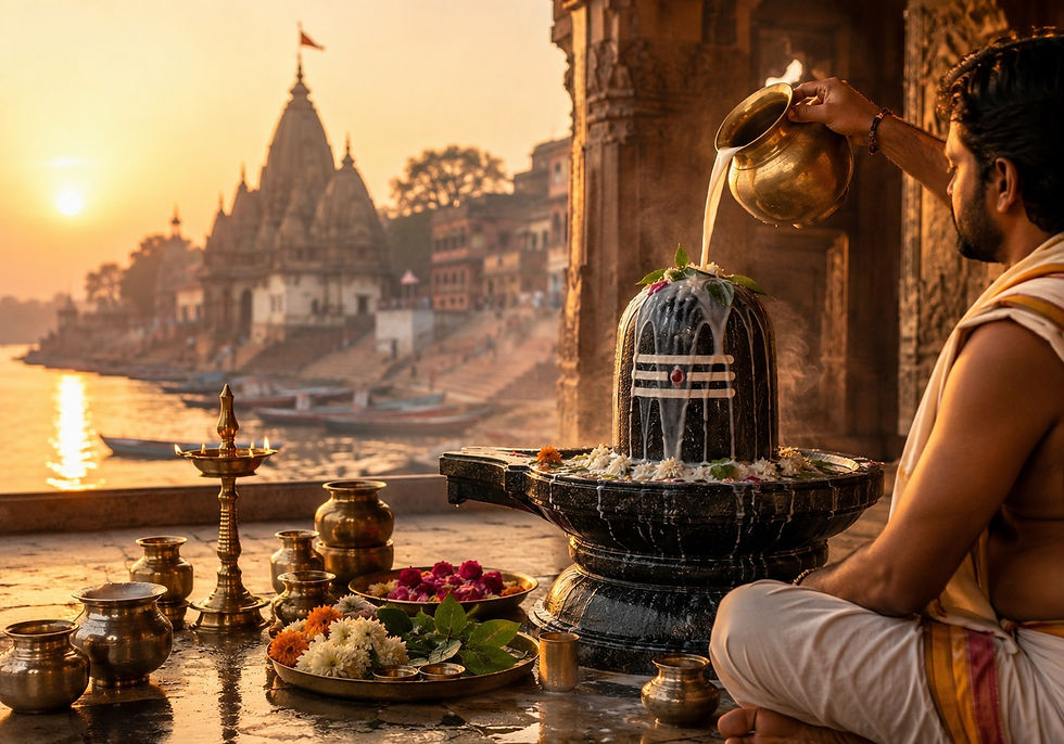 Book Rudrabhishek Puja in Kashi