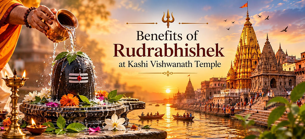 Know Benefits of Rudrabhishek at Kashi Vishwanath Temple