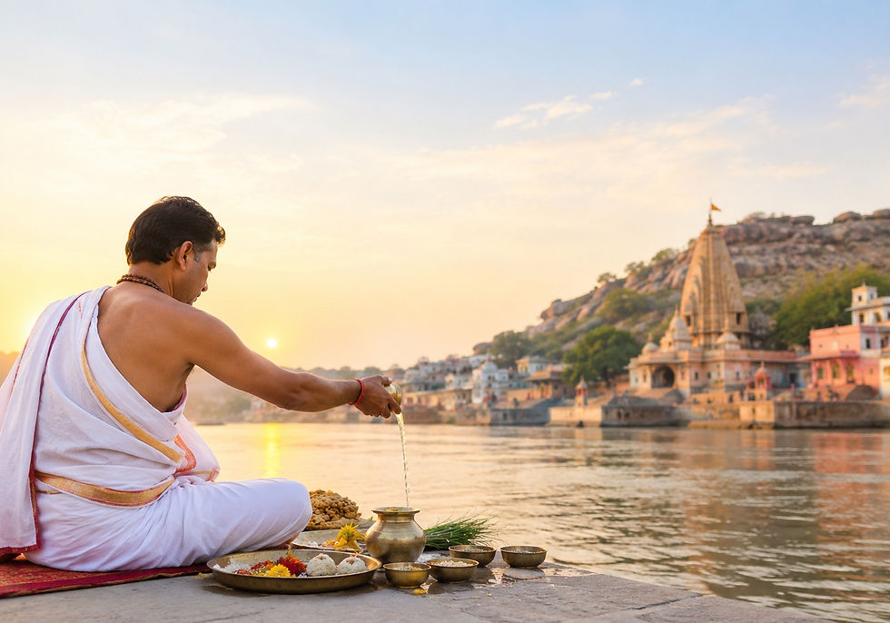 Book Pandit for Tarpan Puja in Gaya - Vedaangam
