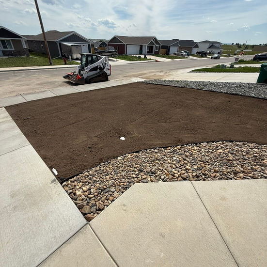 Topsoil Leveling