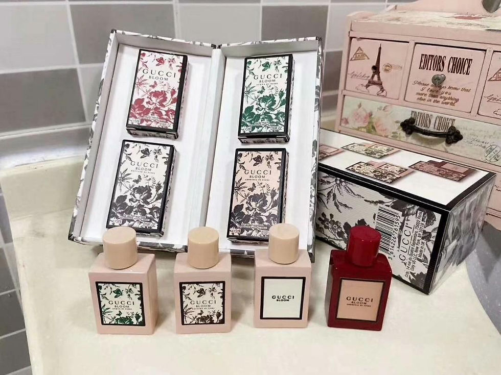 Gucci bloom perfume set