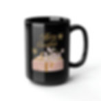 Thumbnail: Christmas Present Black Mug, 15oz