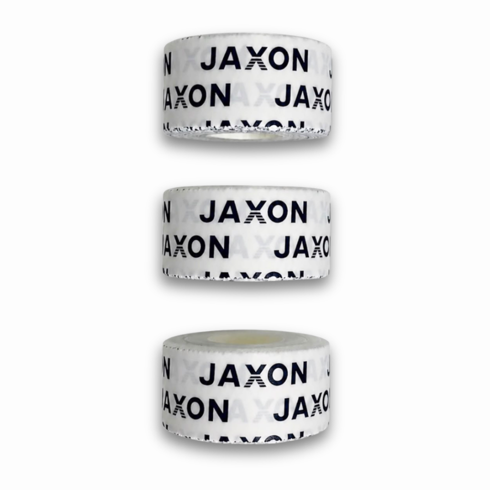 JAXON Kinesiology Tape Rolls on Boxing Ring Floor for Athletic Training, Muscle Support and Sports Recovery