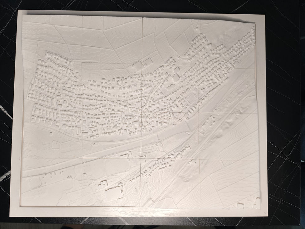 Neckarhausen Stadtmodell