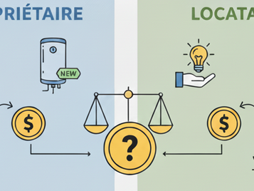La répartition des charges et réparations entre le propriétaire et le locataire