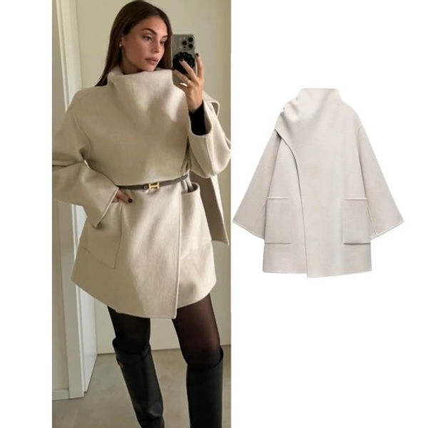 Thumbnail: Reem scarf jacket (belt not included)
