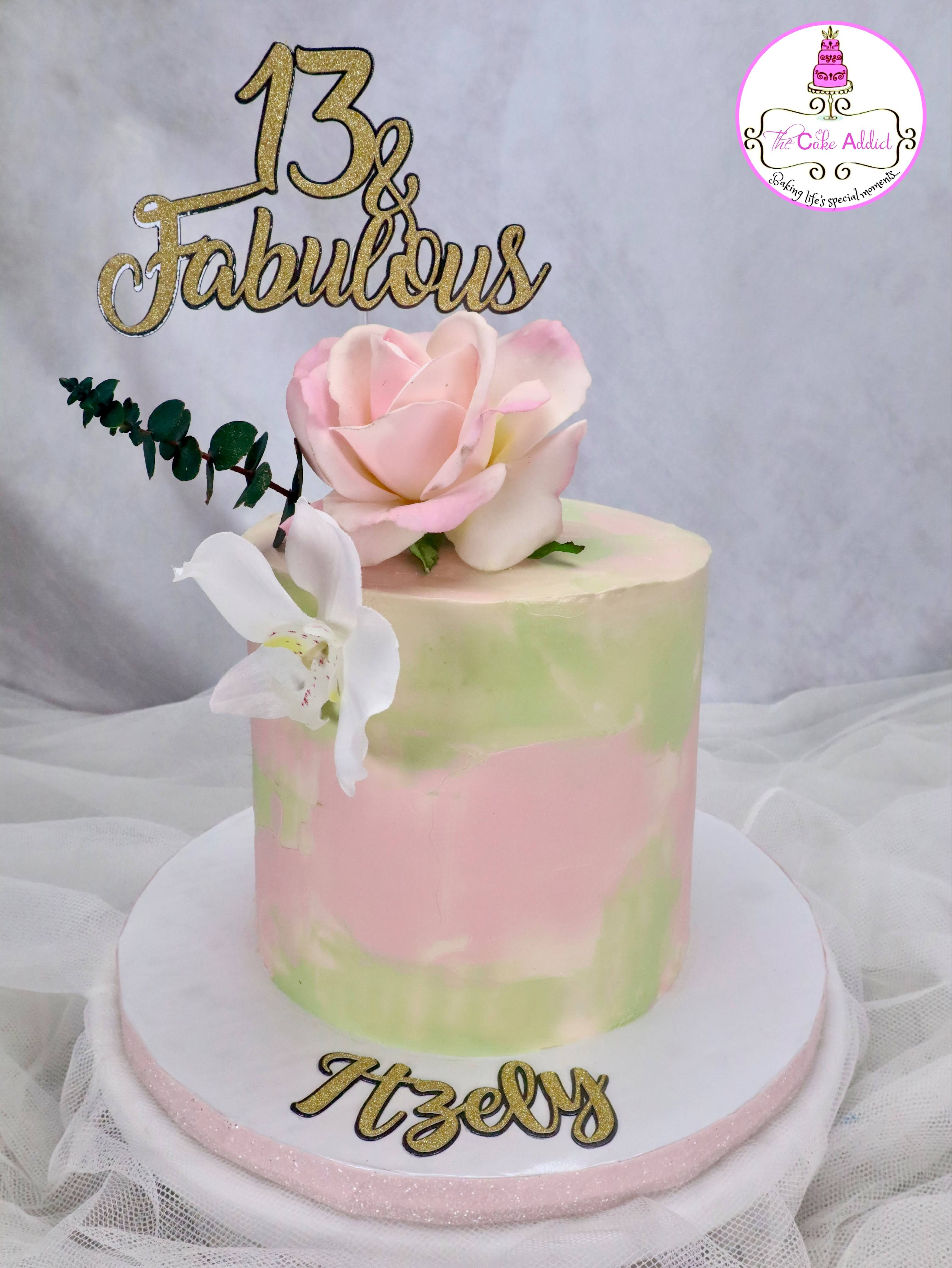 Girl’s Floral 13th birthday 