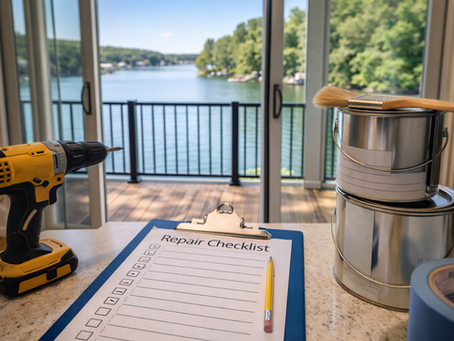 Pre-Listing Repair Checklist for Lake Norman Home Sellers