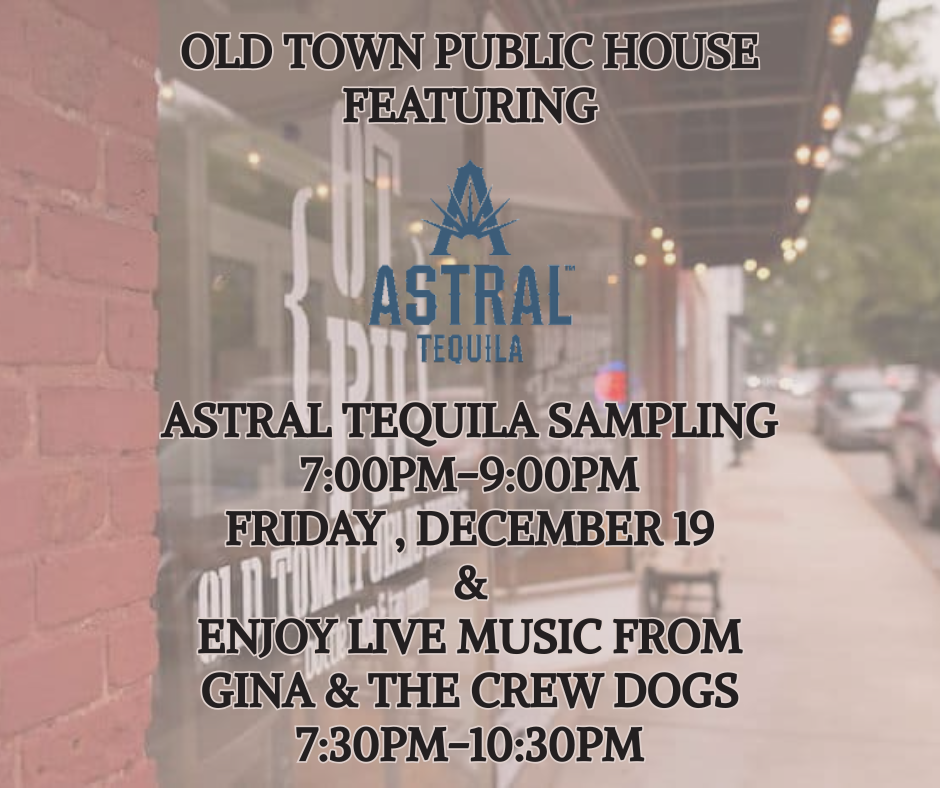 Astral Tequila Tasting