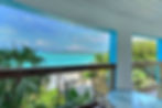 Porch and Deck right on the Beach