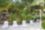 Our beach area chairs and kayaks
