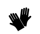45810923-icône-de-gants-de-protection-en