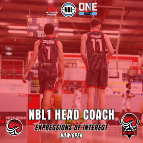 Illawarra Hawks NBL1 Head Coach - Men's and Women's