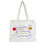 Miniature : Maxi Cabas Coton Bio "La rencontre" écru