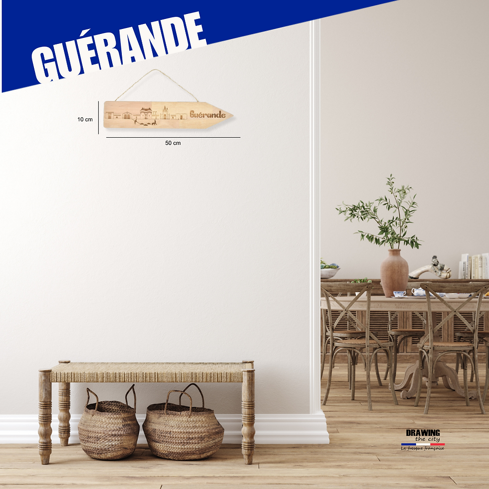 Thumbnail: Guérande wood sign