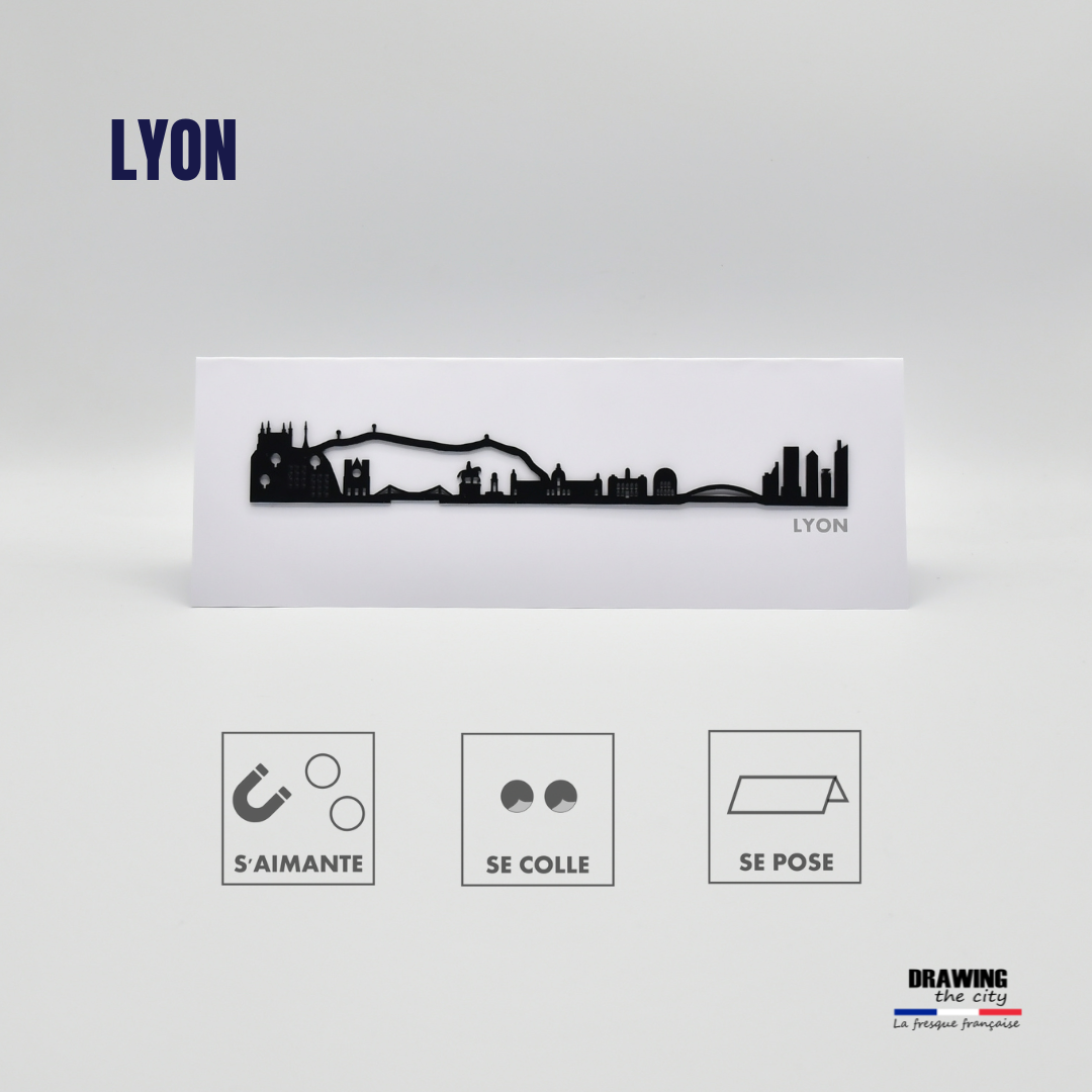 Lyon - Skyline 25 cm