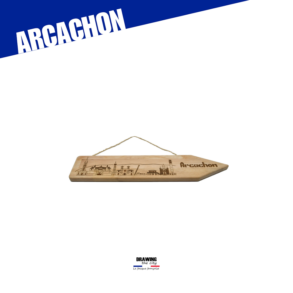 Thumbnail: Arcachon wood sign