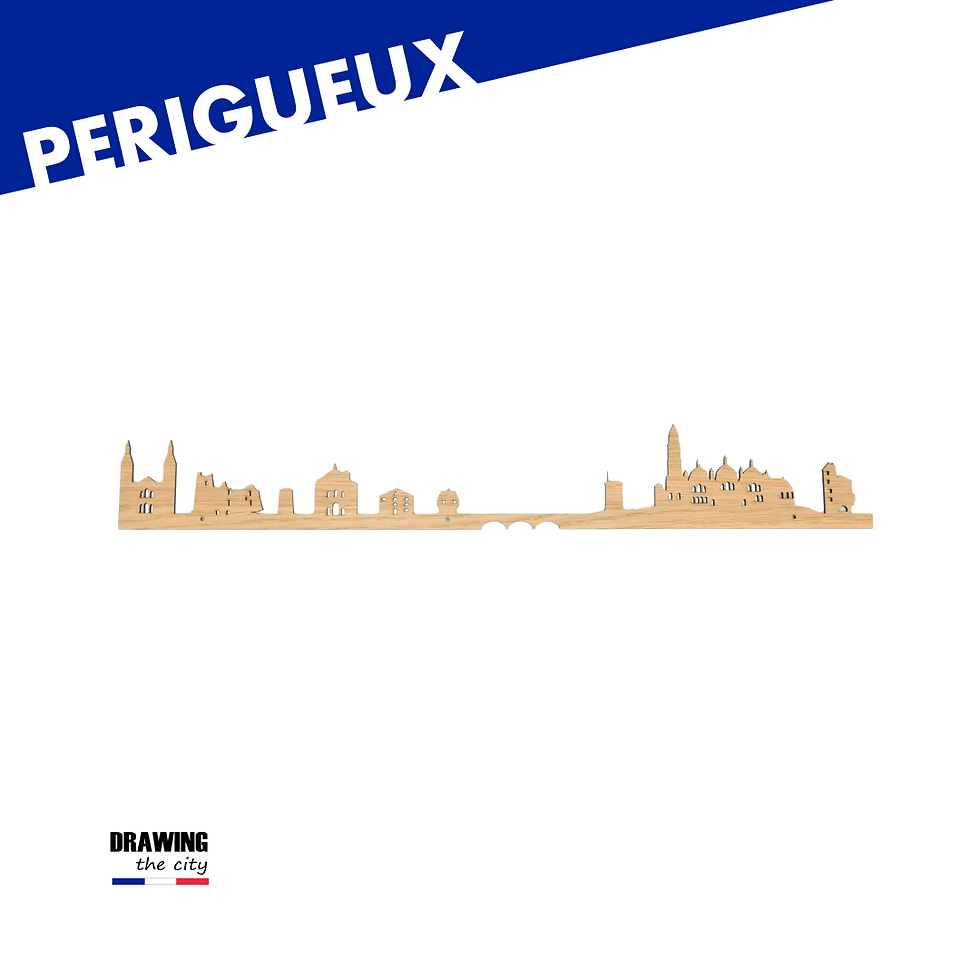 Miniature : Périgueux - skyline bois