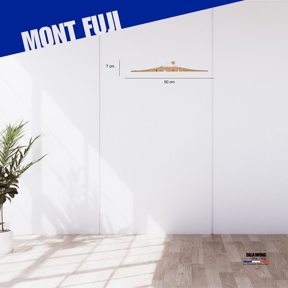 Miniature : Mont Fuji - skyline bois