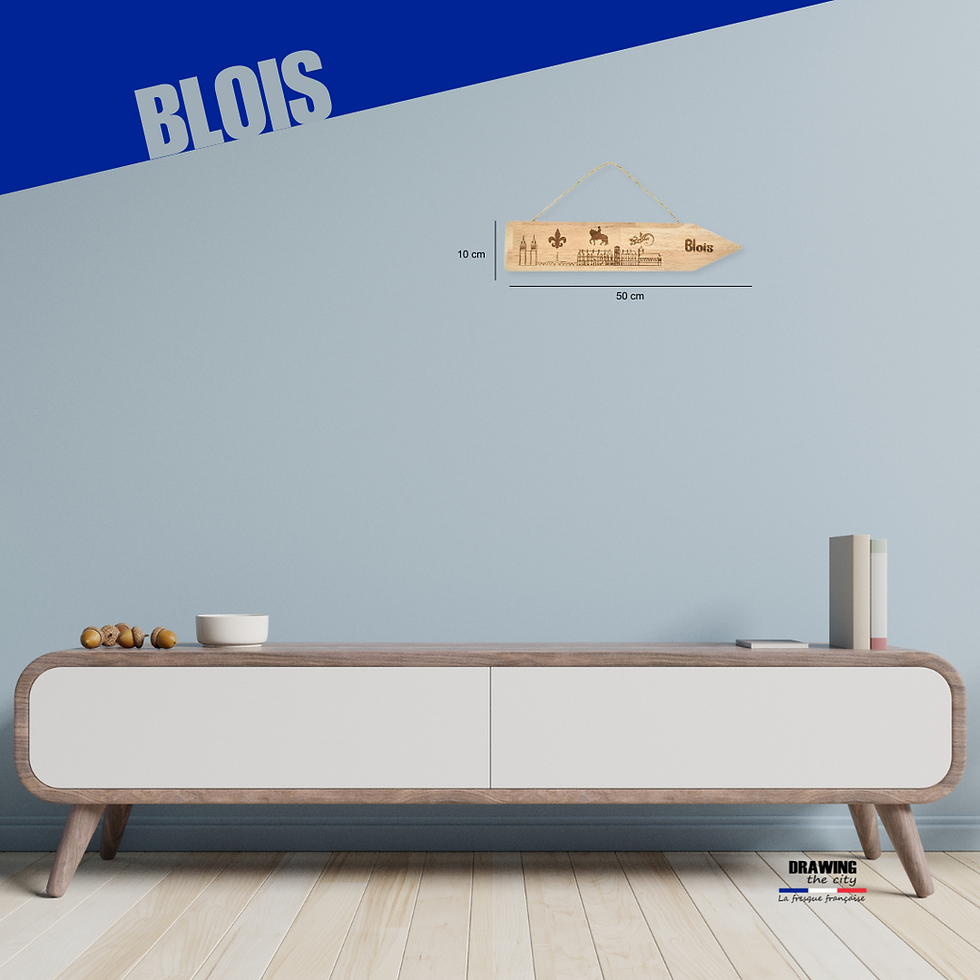 Thumbnail: Blois wood sign