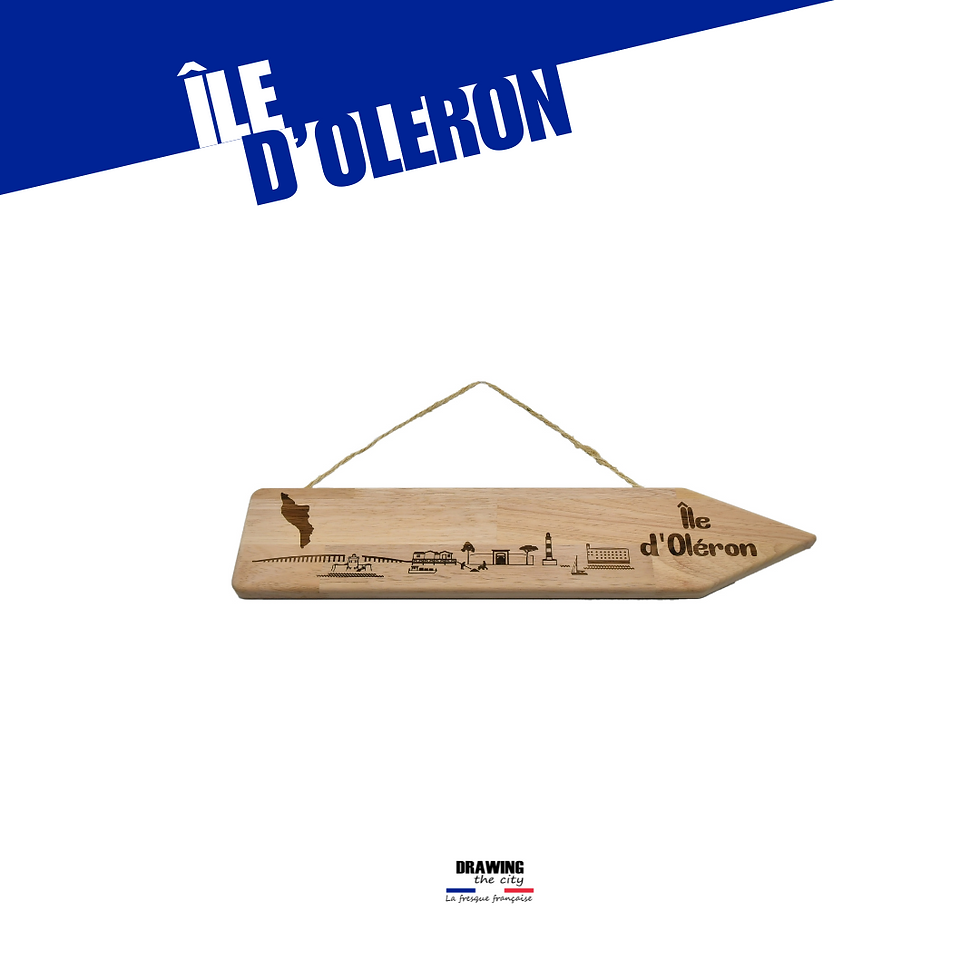 Thumbnail: Ile d'Oléron wood sign