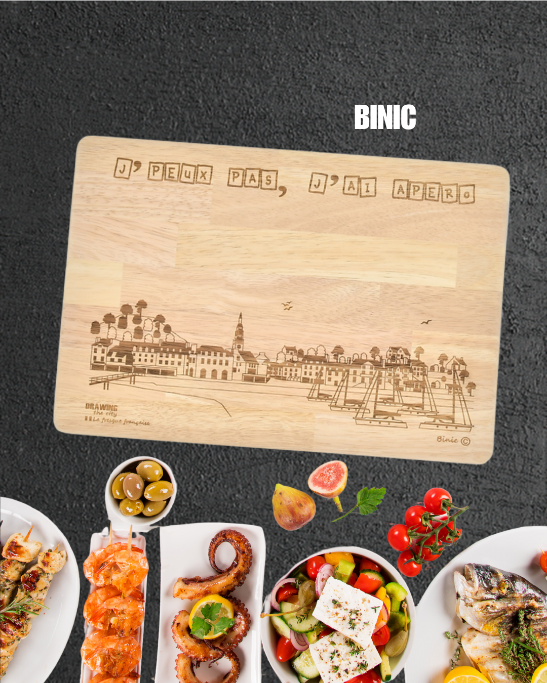 Binic - grande planche apéro