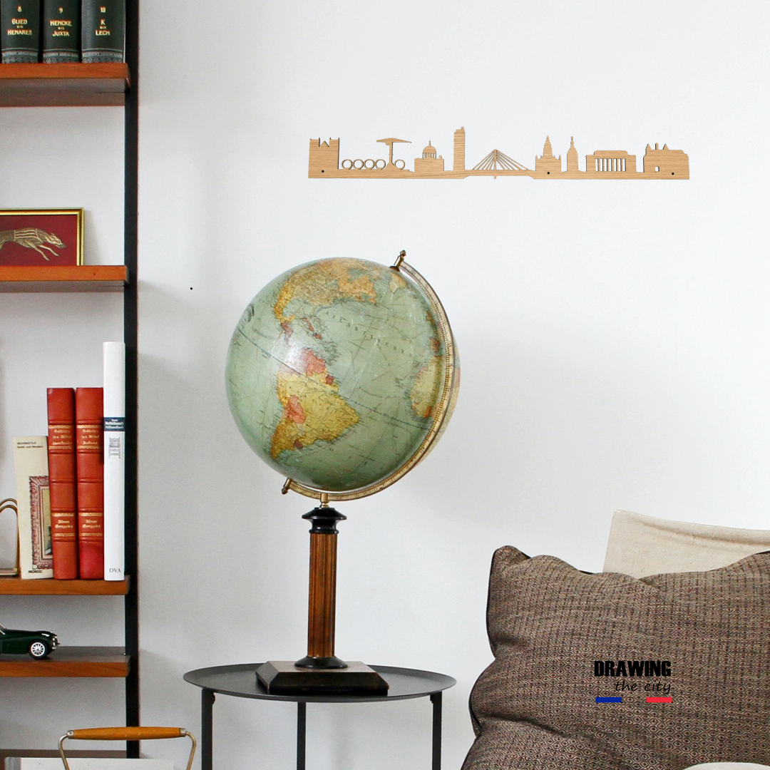 Nantes - skyline bois