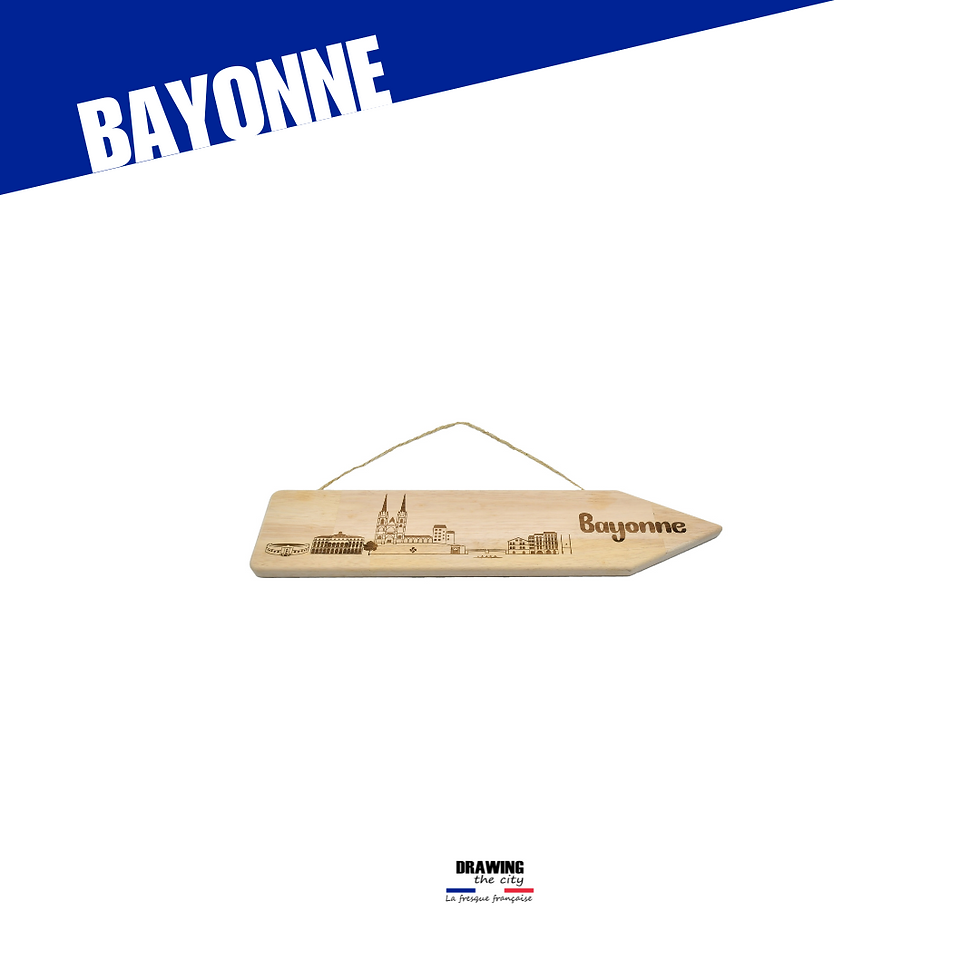 Thumbnail: Bayonne wood sign