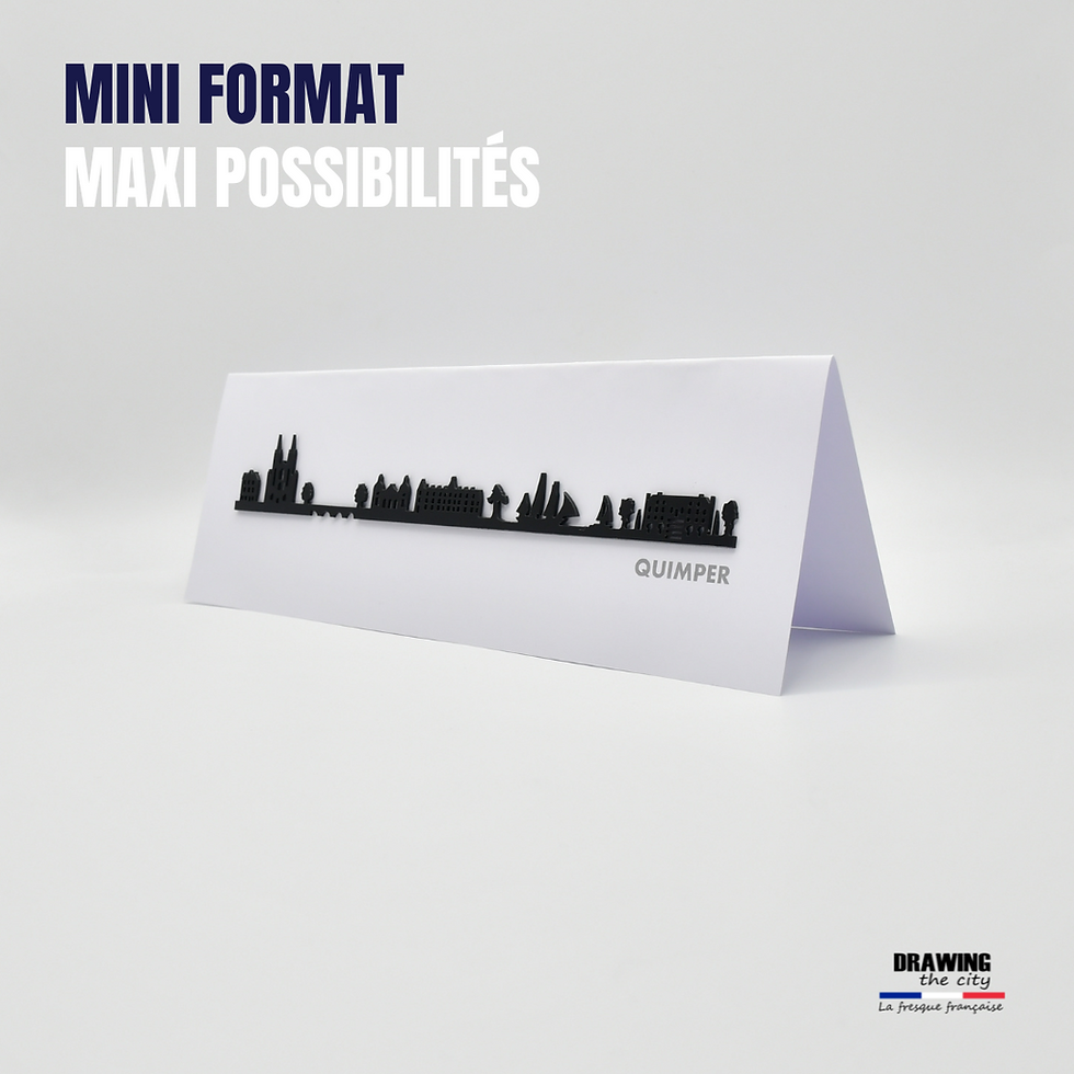 Miniature : Quimper - Skyline 25 cm