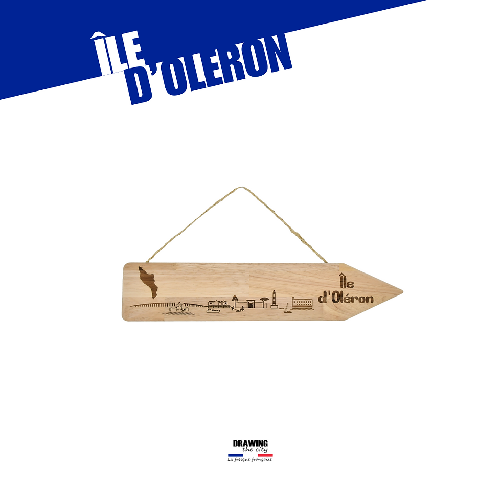 Thumbnail: Ile d'Oléron wood sign