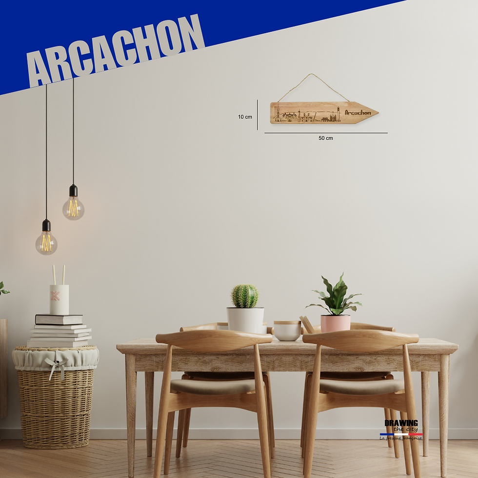 Thumbnail: Arcachon wood sign