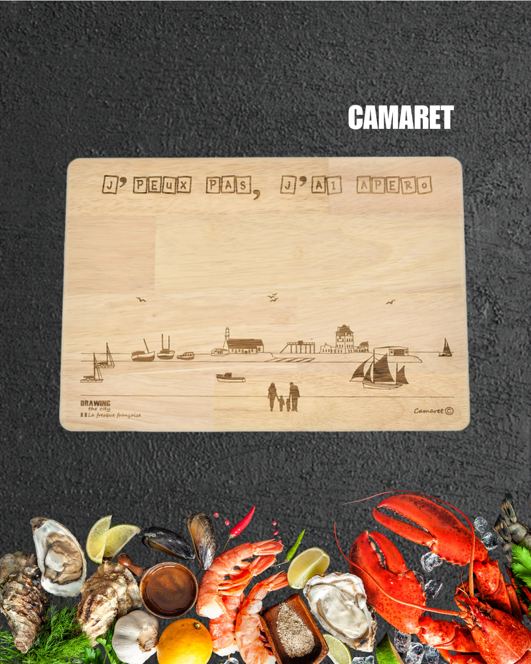 Camaret - grande planche apéro