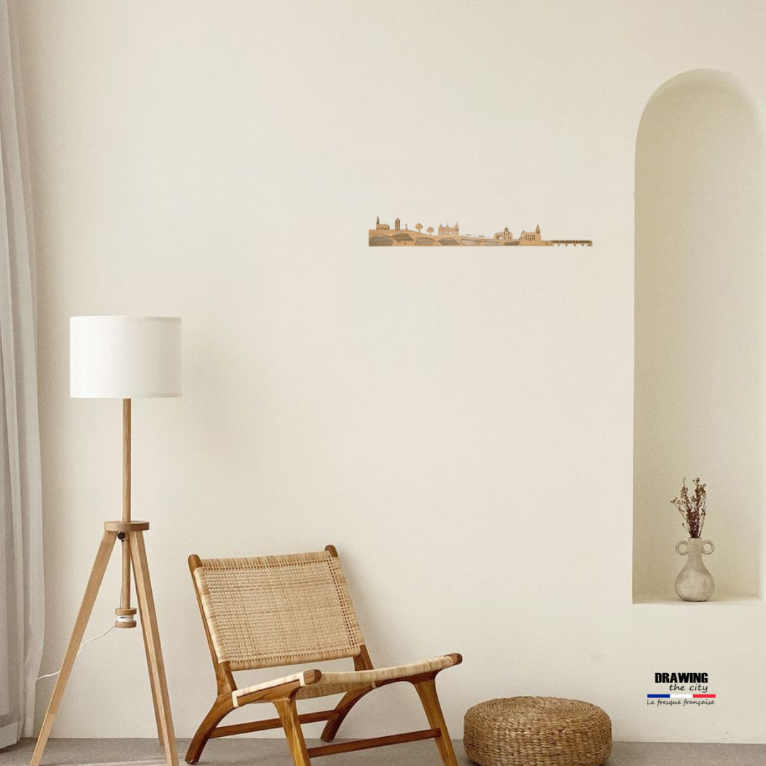 Pouilly-sur-Loire - skyline bois