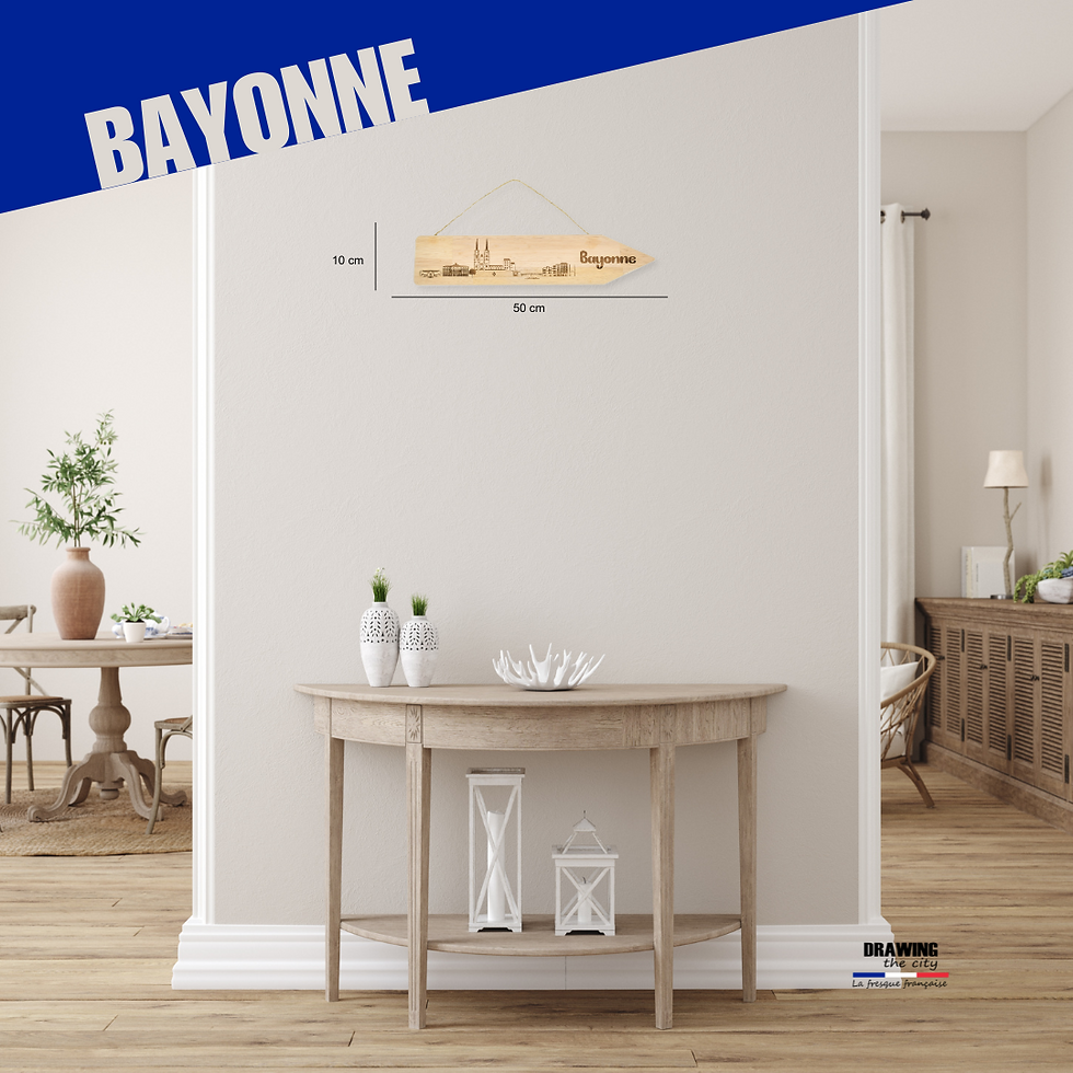 Thumbnail: Bayonne wood sign
