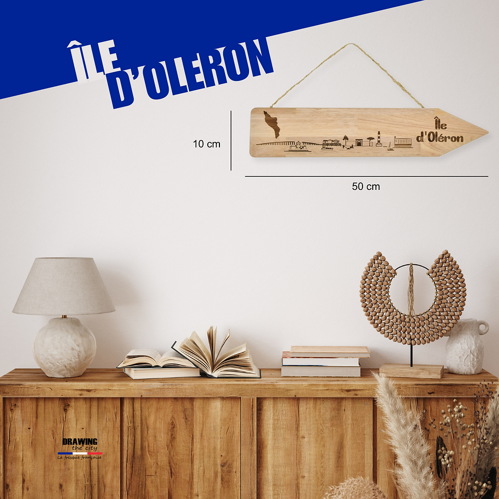 Thumbnail: Ile d'Oléron wood sign