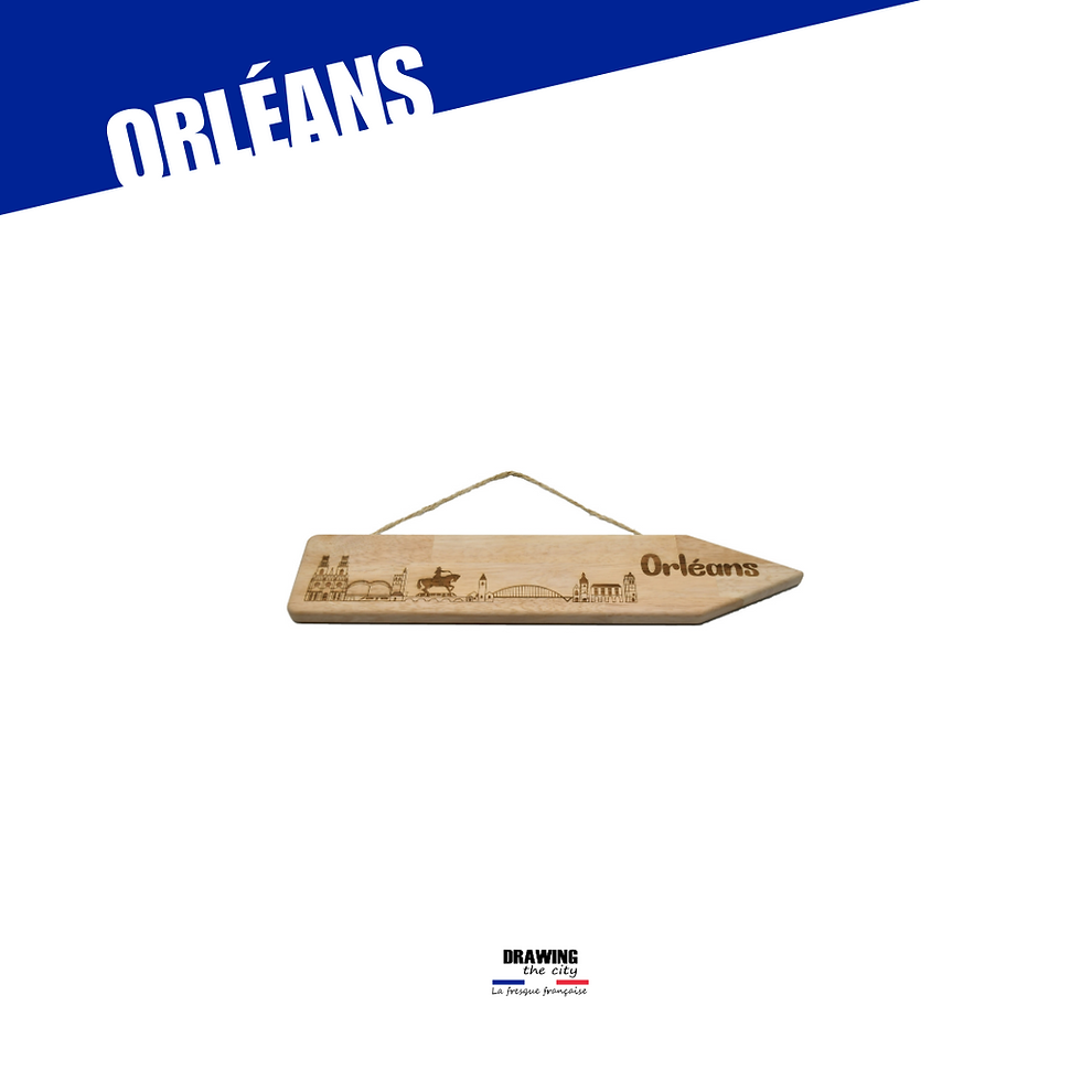 Thumbnail: Orleans wood sign