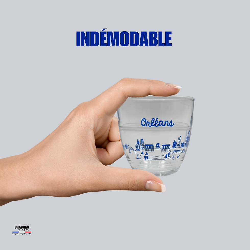 Thumbnail: Verre Gigogne 22 cl - Orléans