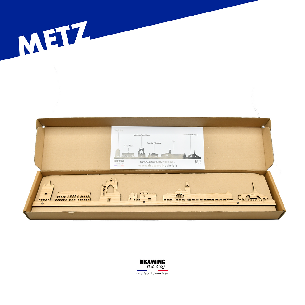 Miniature : Metz - skyline bois