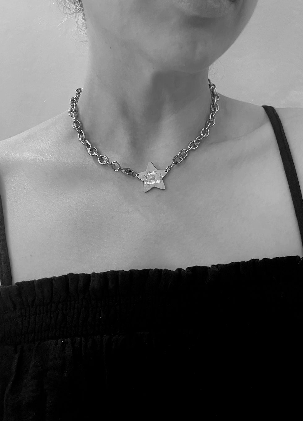 Thumbnail: I'm About to Crash Out Star Necklace
