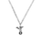 Thumbnail: Ask Again Later Necklace - Silver
