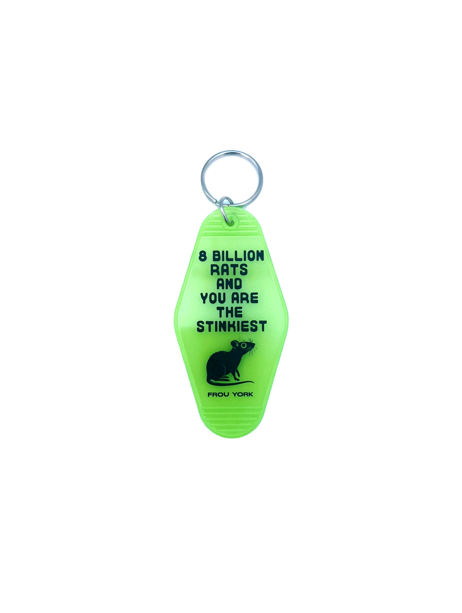 Stinky Rat Motel Keychain