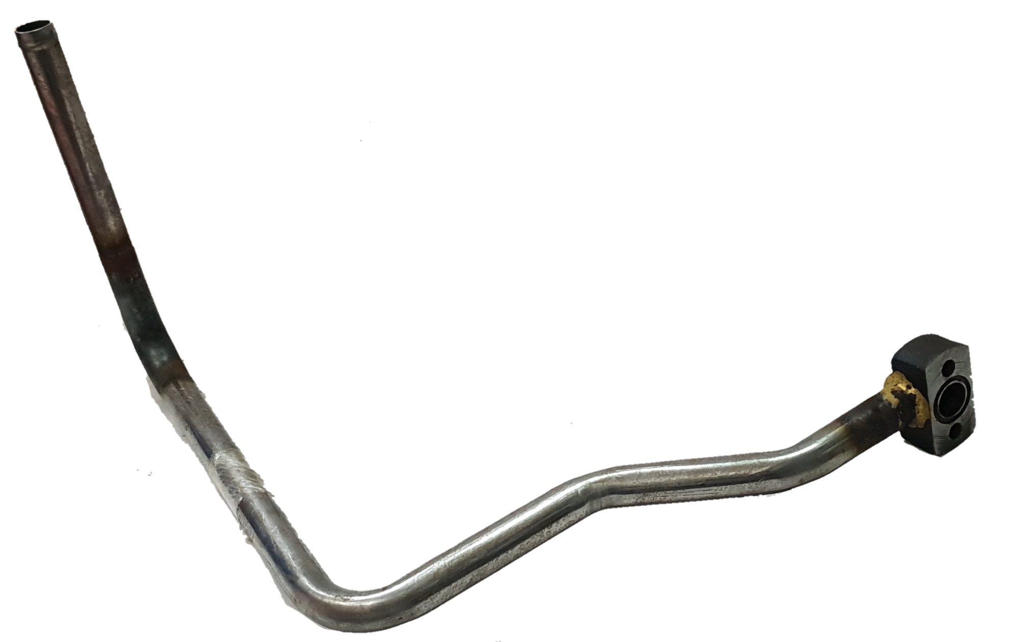 TUBE RES. HOSE TO HYD.PUMP W/FLANGE 4 BEND M