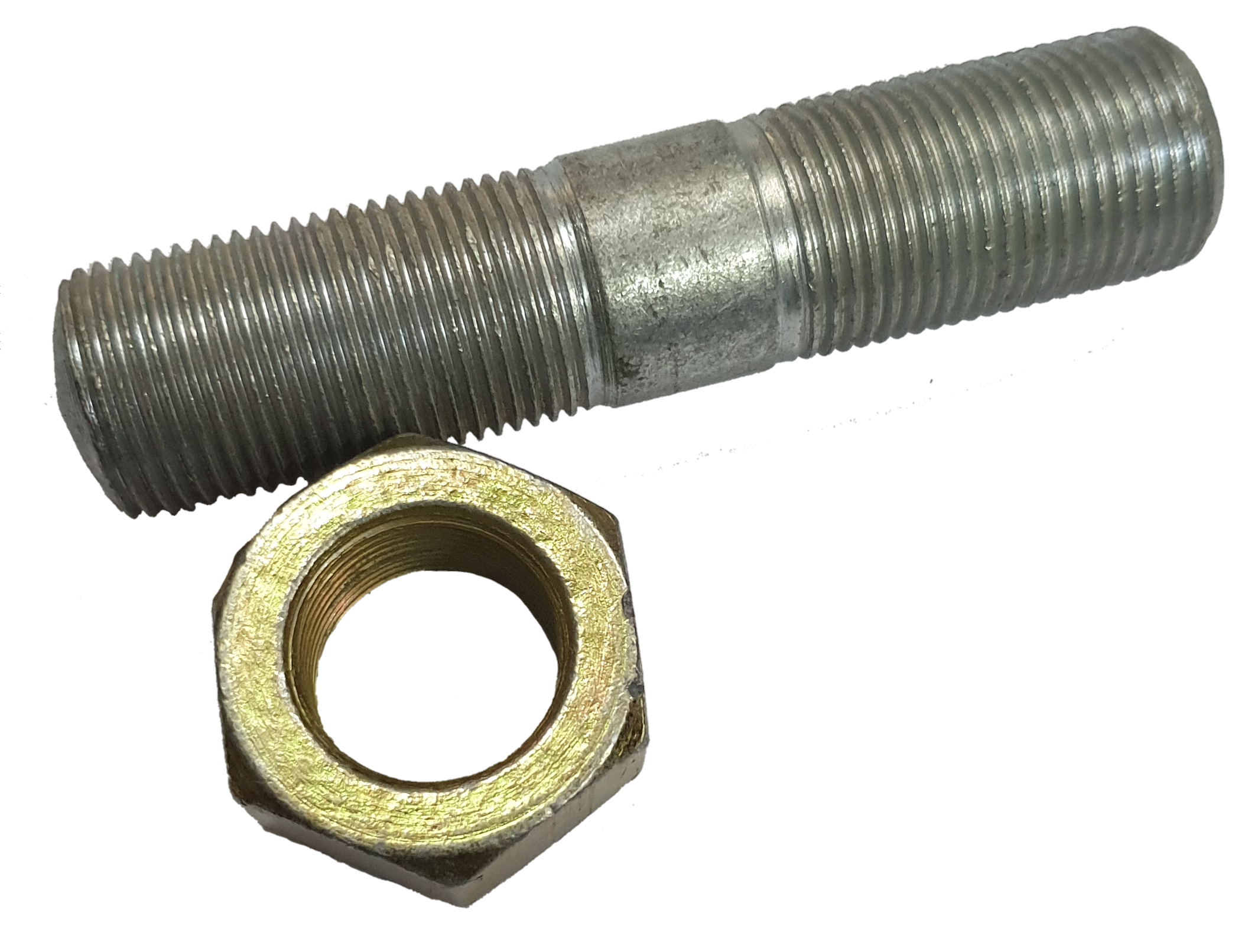 STUD FRONT AXLE+NUT  PT