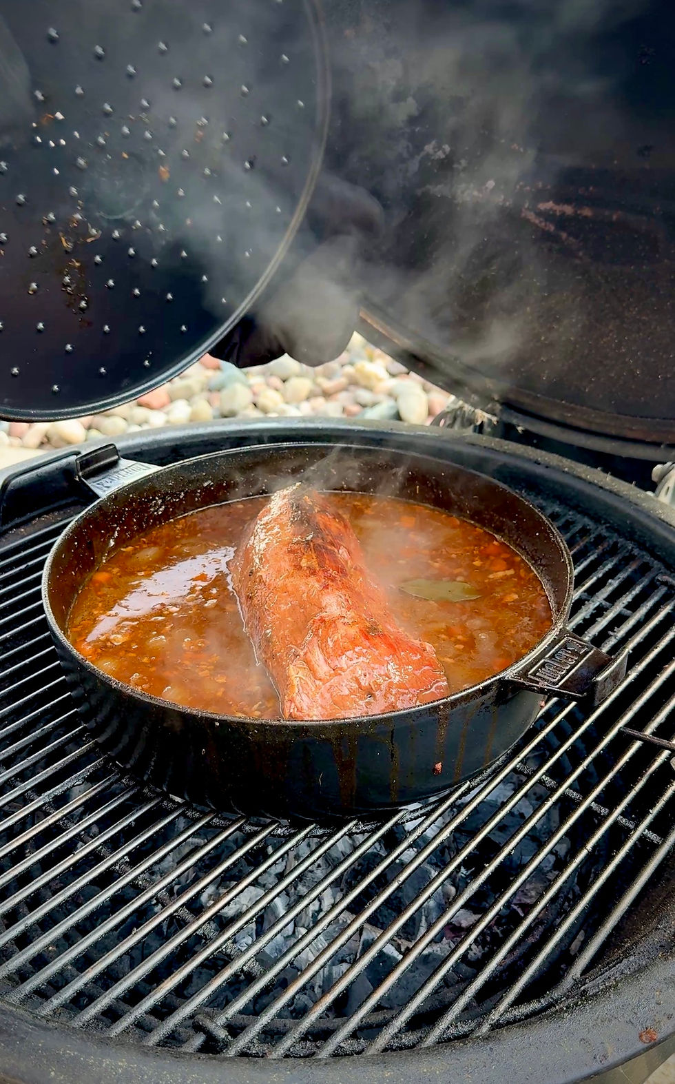 Delicious Sauerbraten on a Weber: Our First Five Star Try